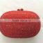 2015 girls favorite wallets,red hotfix crystal evening bags