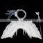 Wholesale Fashion White Feather Angel Wing Decoration Masquerade