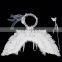 Wholesale fashion white Feather angel wing decoration Masquerade