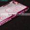 High quality colorful flower printed electroplate TPU phone case for iphone 6 case