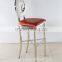 Colorful Leather Comfortable Bar Chair