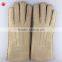 2015 New Style Ladies Warm Double Face Genuine Leather Gloves