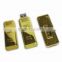 hot sale metal usb flash drive,gold bar/bullion shape USB flash drives usb pen drive 16gb High speed USB 2.0