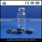 15ml Tubular Clear Injection Vials With Aluminum Cap With Rubber Stopper
