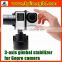 Mini Wearable 3 Axis camera gimbal Stabilizer for Sports action camera