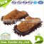 Cartoon Plush Slippers Cheap Price Hotel Cleaning Chenille Shoe Mop