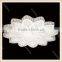 Factory Supply 2016 Hottest Design led ceiling flush, Lutos shape Crystal Ceiling Light For Villa for temple