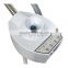 Cosmetic 2in1 Aromatherapy Facial Steamer Rolling Base Beauty Salon And 5 Diopter LED Magnifying Lamp Multifunctional