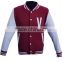 bomber leather sleeve varsity jacket,fashion baseball varsity jacket,customized style leather sleeve varsity jacket