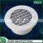 Air conditioner round air grille with damper