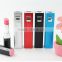 small aluminium alloy case lipstick 2600mAh Power bank for mobilephones