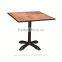 Modern style wood coffee dining table design