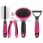 Homdox 4pcs/Dog Grooming Kit-Best Combing,Nail trimming,and Brush cleaning from pet toes.Home Supplies Tool Set for pet AM003212