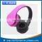 Headphones Over-the-ear Bluetooth Wireless Foldable Hi-fi Stereo Headphone for Smart Phones & Tablets - Black