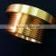 China low cost CNC copper rapid prototypes factory directly