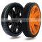 10/12 inch plastic wheel for garden cart, hand truck, generator