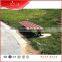 Garden use modern outdoor wooden bench with no back