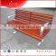 Hot Sale Wood Plastic Composite Garden Decorative Outdoor Wooden Bench