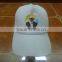 custom baseball cap print photo on white cap