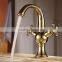 double handle basin faucet tap antique bronze finish