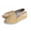 Khaki color cheap canvas shoes OEM factory manufacturer