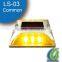 LS-03 IP68 high brightness reflector aluminum led Solar Road Stud