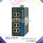 IP40 Managed Industrial 8 10/100M port PoE Switch