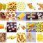 Stainless steel top extruded snack food making machine