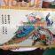 UV2513 size model with 8 color and white same time printing glass uv flatbed printer