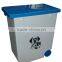20L 8KG plastic pp rice box container with wheels