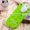 3D cute carton minnie mouse cheese silicone case cover for Iphone 5