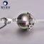 wedding jewelry 8--9mm best gift black tahitian pearl pendant