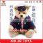 customize uniform police teddy bear plush toy