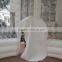 High quality transparent inflatable PVC dome tent with white base