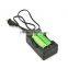 Hot selling ! original18650 lithium ion battery charger 4.2V 1A*2 EU plug battery charger with two slots 4.2V 1A*2EU charger
