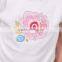(CT201#WHITE )2-6Y OEM Baby girl summer outfit Cotton summer sets for children clothing