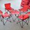 Folding camping picnic portable outdoor garden party camping table and chairs set