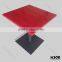 solid surface restaurant hot pot table , modern dining tables