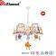 Animal forest cartoon pull switch children wall Lamp