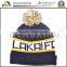 Custom Creature Skateboards Acrylic Knitted Bobble Beanie Hat                        
                                                Quality Choice