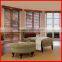 Plain effect pvc material blinds