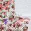 home textile custom printed flowers slubbed fabric design kitchen apron