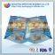 clear window stand up plastic dried food packaging bag