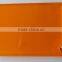 Orange color transparent plexiglass