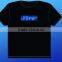 2015 competive price led scrolling message band t shirts design