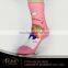 Cute girl tube socks wholesale red cartoon printed custom socks