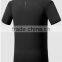 Wholesale OEM men's spandex t-shirt/ fitness compression shirt