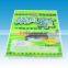 Resealable soft plastic fishing bait lures packaging bags with clear window