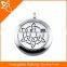 Aromatherapy diffuser Locket Charm Pendant with floral perfume custom stainless steel