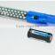 A-OK AAA Bettery 16+8 LEDS + 1 Laser Aluminum working light with Magnet